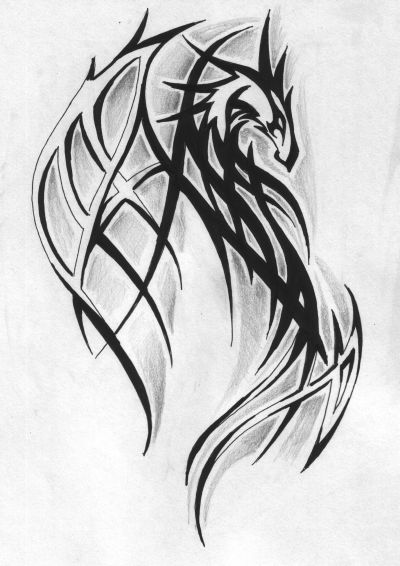 Tribal Tattoo Shading. showing me this tattoo in