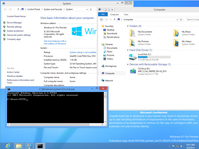 Windows 8.1 build 9374 labeled as 'Pro Preview' - Neowin