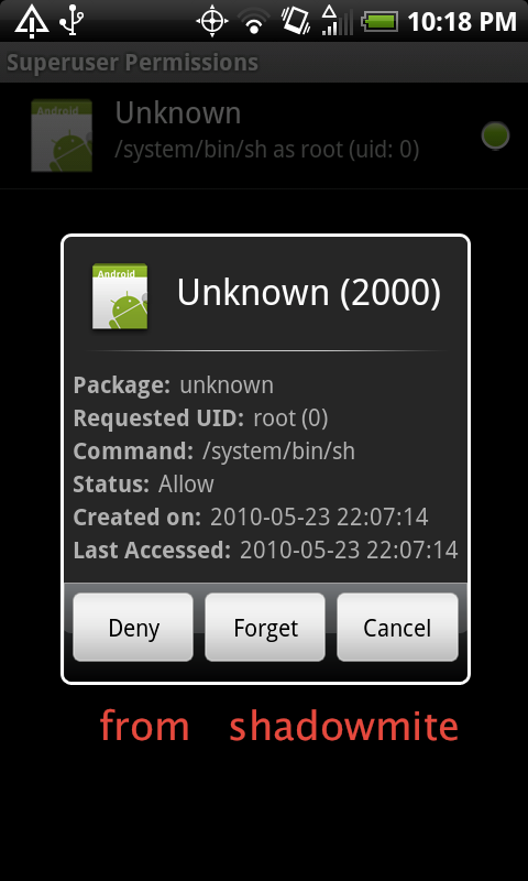 EVO 4G Rooted 2