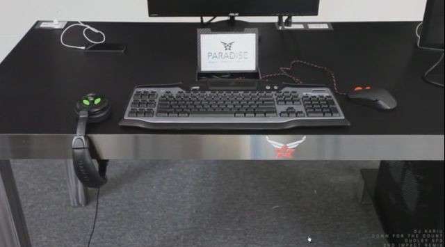 Paradise Pc Gaming Workstation Desk Relaunches Successfully On