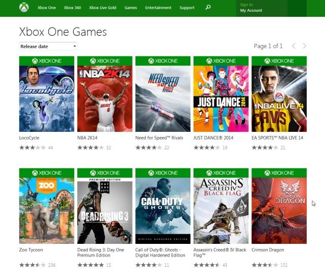 where to buy xbox one digital games