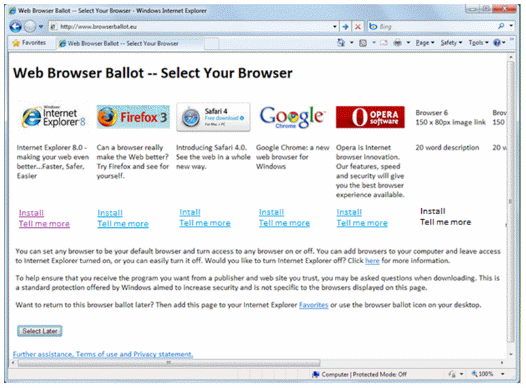 Browsers For Windows 7. Windows 7 E edition,