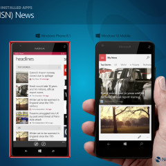 MSN News (WP8.1) / News (W10M)