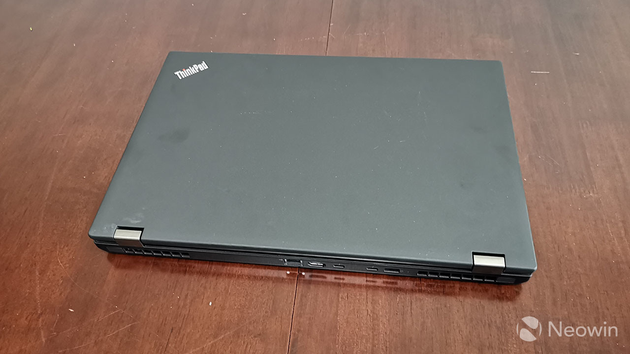 Lenovo ThinkPad P52 review: Big, bulky, and powerful - Neowin
