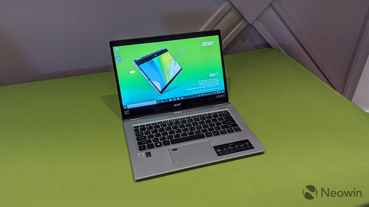 Hands on with Acer's new Swift 3 and Spin laptops - Neowin