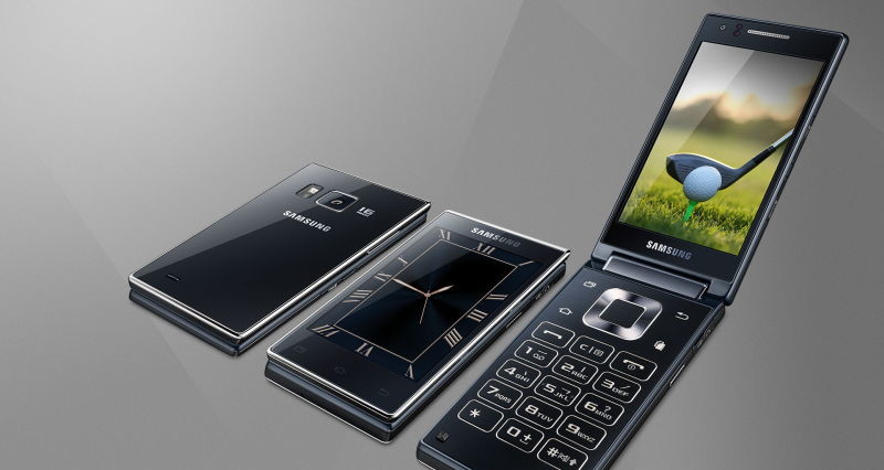 Samsung S New Flip Phone Is Powered By A Snapdragon 808 2gb Ram And Has A 16mp Camera Neowin