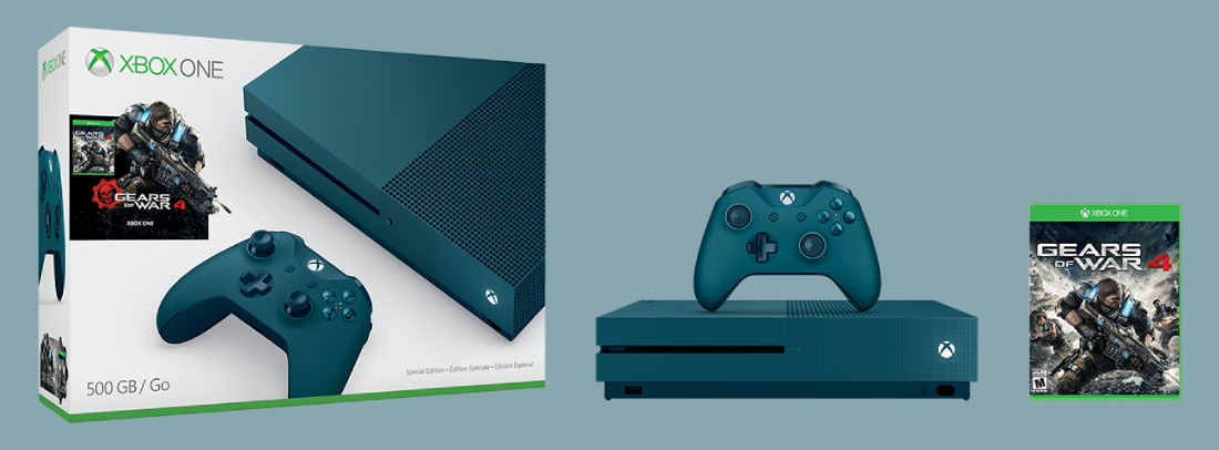 Microsoft announces new Xbox One S Gears of War 4 bundles; pre-orders open  now from $299 - Neowin