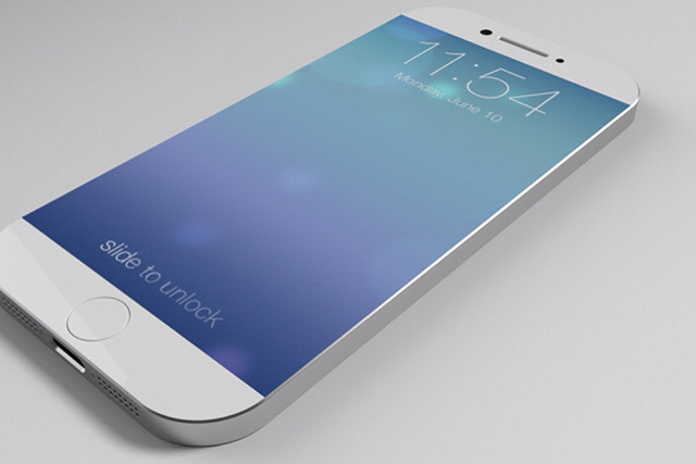 Concept render of the new iPhone.