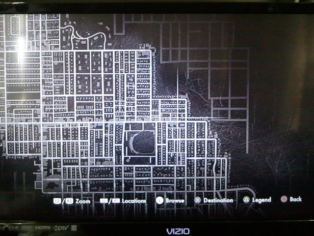 The first image of LA Noire's expansive map.